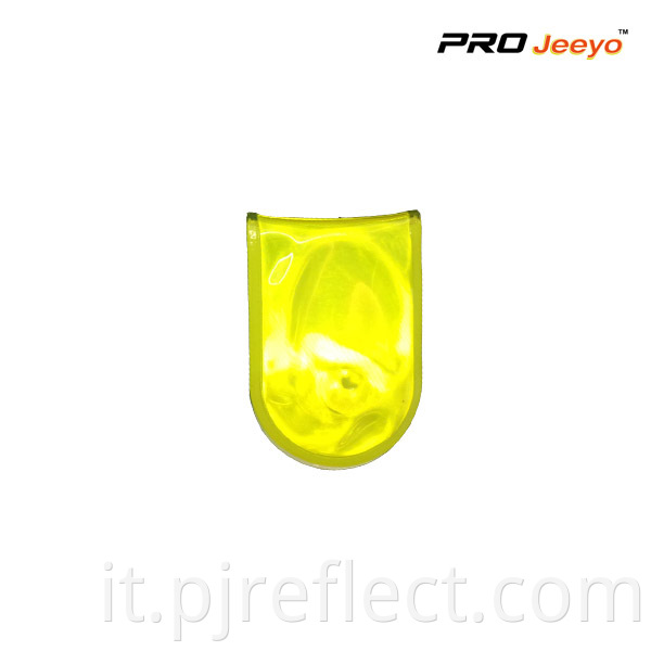 Yellow Led Light Magnetic Clip For Bagscj Pvc003